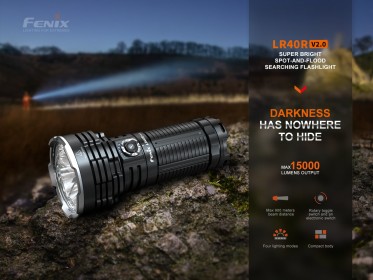 Nabíjateľné LED svietidlo Fenix LR40R V2.0