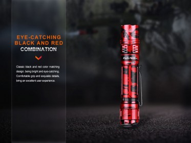 Špeciálna edícia nabíjateľného svietidla Fenix PD36R PRO RED