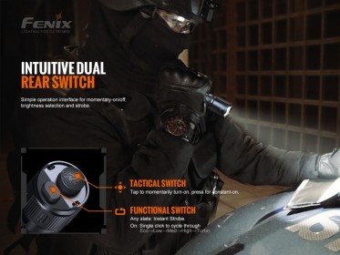 Taktické nabíjateľné svietidlo Fenix TK20R V2.0