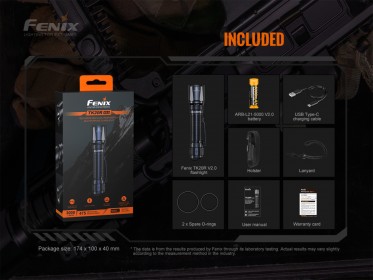 Taktické nabíjateľné svietidlo Fenix TK20R V2.0