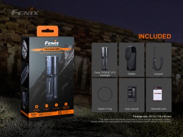 LED svietidlo Fenix TK35 UE V2.0 (5000 lumenů)