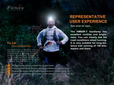 Nabíjateľná čelovka Fenix HM65R-T