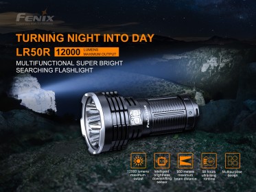 Nabíjateľné LED svietidlo Fenix LR50R