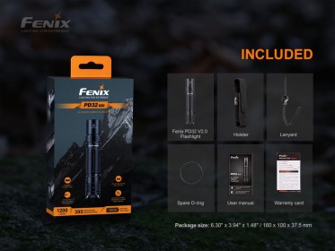 LED baterka Fenix PD32 V2.0