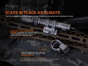 Kovová montáž Fenix ALG-16 pre svietidlá na M-LOK