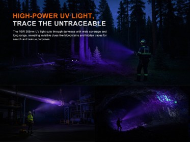Nabíjateľné LED svietidlo Fenix LR50R V2.0
