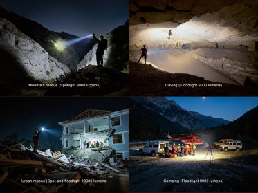 Nabíjateľné LED svietidlo Fenix LR50R V2.0