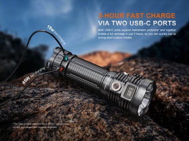 Nabíjateľné LED svietidlo Fenix LR50R V2.0