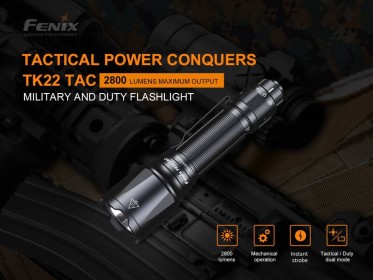 Taktické svietidlo Fenix TK22 TAC