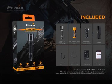 Taktické svietidlo Fenix TK22 TAC