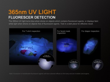 Baterka Fenix LD02 High CRI + UV