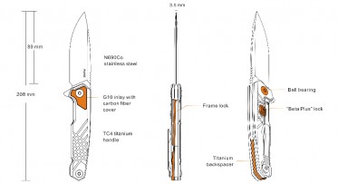 Nôž Ruike M875-TZ