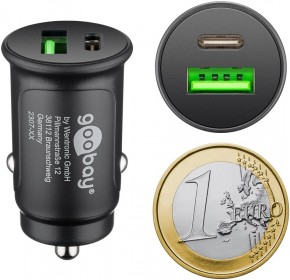 Rýchlonabíjací USB adaptér do auta 30W