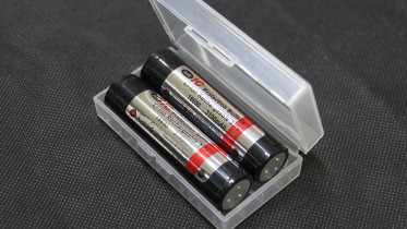 Krabička na 18650 a CR123A batérie