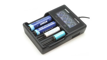 Štvorkanálová USB nabíjačka VC4SL (Li-ion a NiMH)