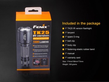 Taktická LED baterka Fenix TK25 IR