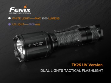 Taktická LED baterka Fenix TK25 UV
