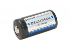 Nabíjateľná batéria Keeppower RCR123A 800 mAh (Li-Ion)