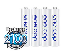 Panasonic Eneloop AAA NiMH 4ks 2100 cyklov