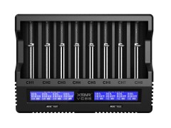 Osemkanálová USB nabíjačka VC8S (Li-ion, NiMH)