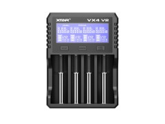 Štvorkanálová USB nabíjačka VX4 V2 (Li-ion a NiMH)