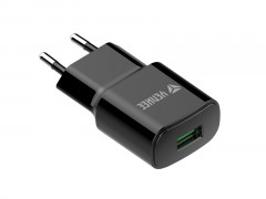 Sieťový USB adaptér QC3.0 (čierny)