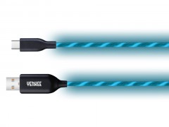 Kábel USB-C 100 cm s LED podsvietením