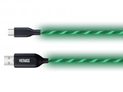 Kábel USB-C 100 cm s LED podsvietením