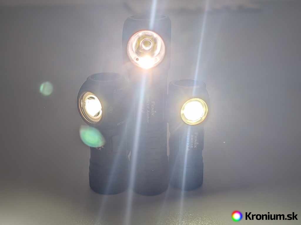 Reflektory čelovek Fenix HM61R V2.0 a V3.0